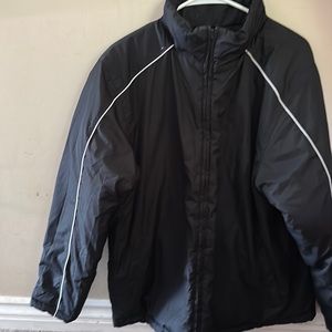 Large puff jacket